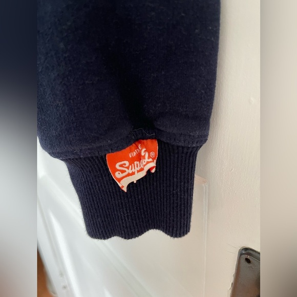 Superdry Crewneck Sweatshirt, Blue, L - Picture 3 of 4